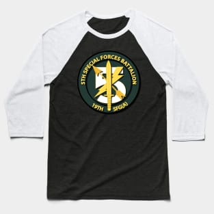 5th Bn - 19th SFGA Baseball T-Shirt